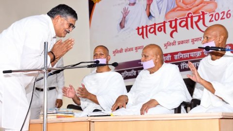 Samvatsari Mahaparva Resonates with the Message of Forgiveness and Inner Purification