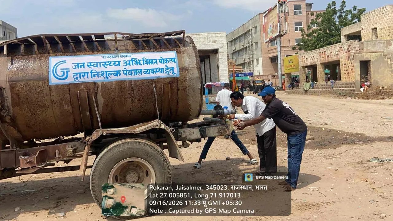 मेलार्थियों को सुचारू पेयजल आपूर्ति व्यवस्था दे रही सुकून