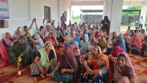 जय चित्तौड़ किसान उत्पादक संगठन द्वारा वार्षिक आम सभा आयोजित