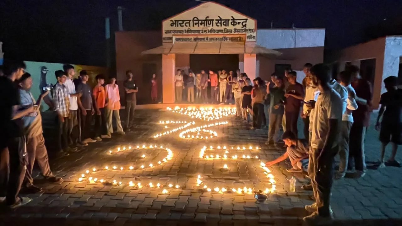 आशीर्वाद का दीया बना विकसित भारत-विकसित राजस्थान के संकल्प का प्रतीक