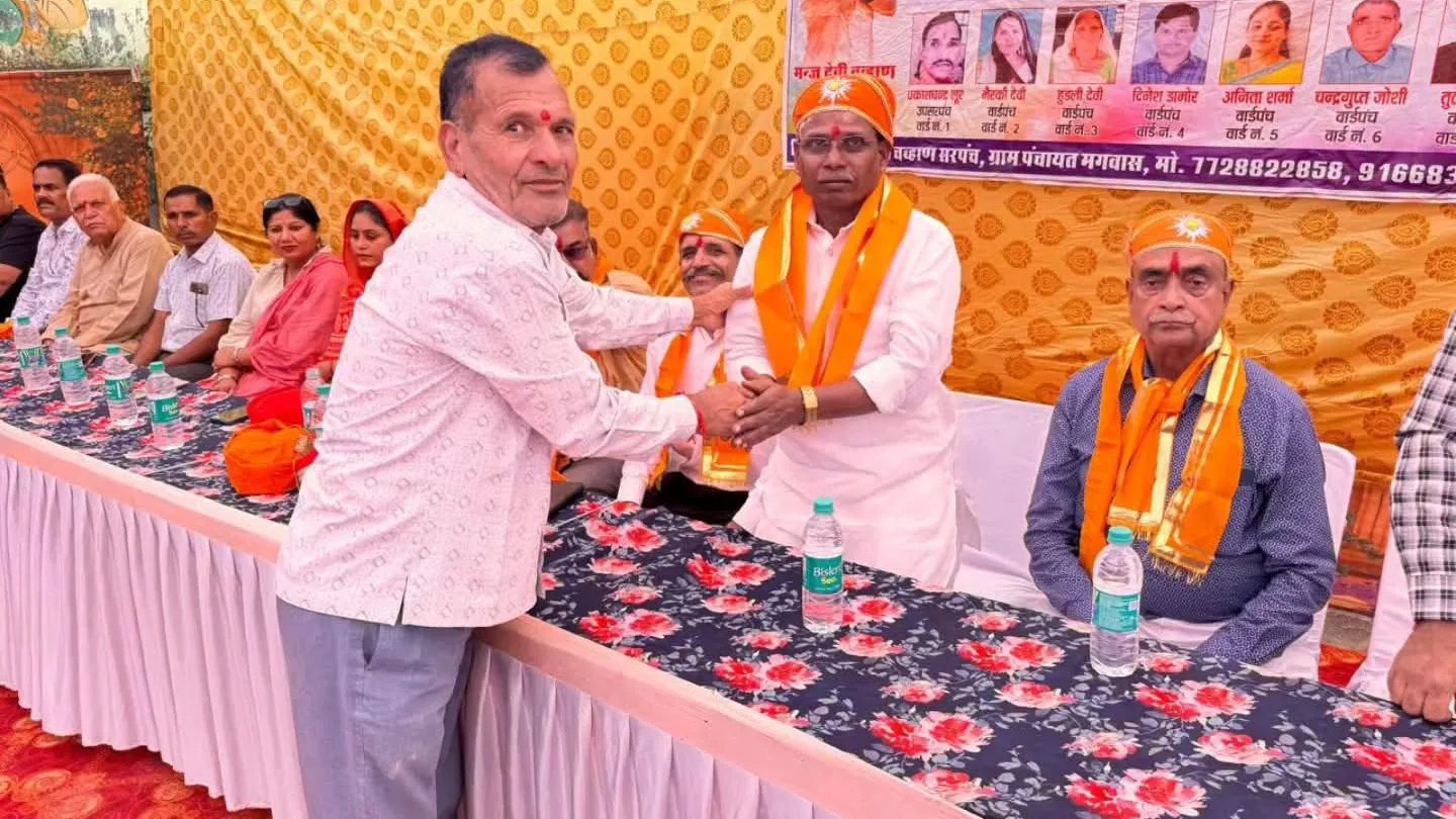 जनजातीय मंत्री श्री बाबूलाल जी खराड़ी ने किया विभिन्न विकास कार्यों का लोकार्पण