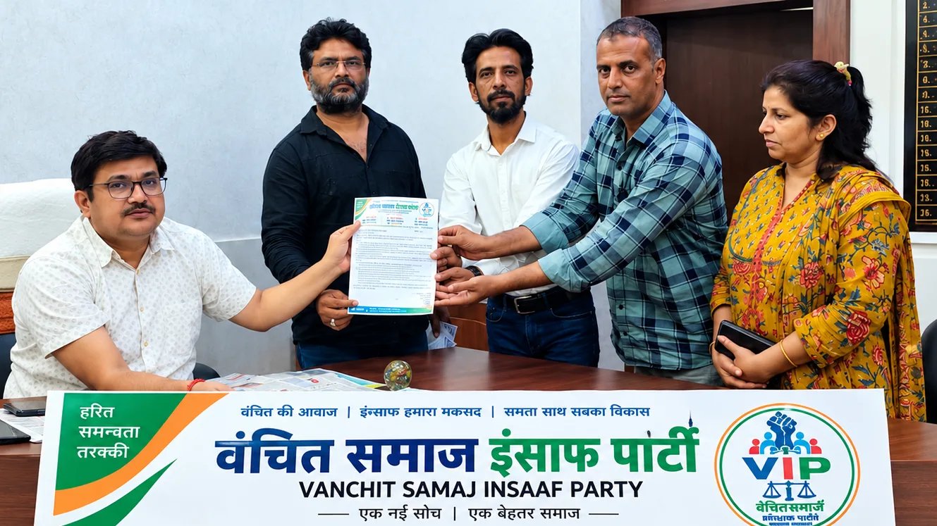 Vanchit Samaj Insaaf Party Submits Memorandum on UPI Charges and MDR