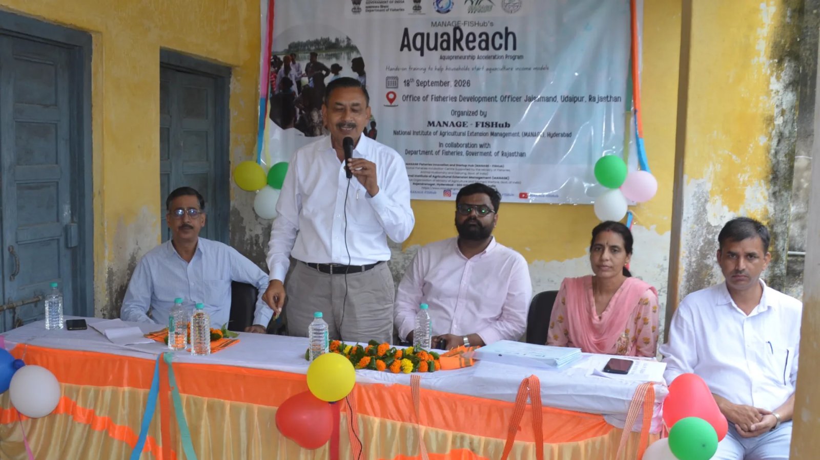 Jaisamand hosts ‘Aqua Reach’ program for fish farmers