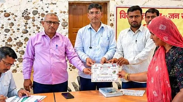 पंचायत समिति मोहनगढ़ में समिति स्तरीय जन सेवा शिविर का आयोजन हुआ