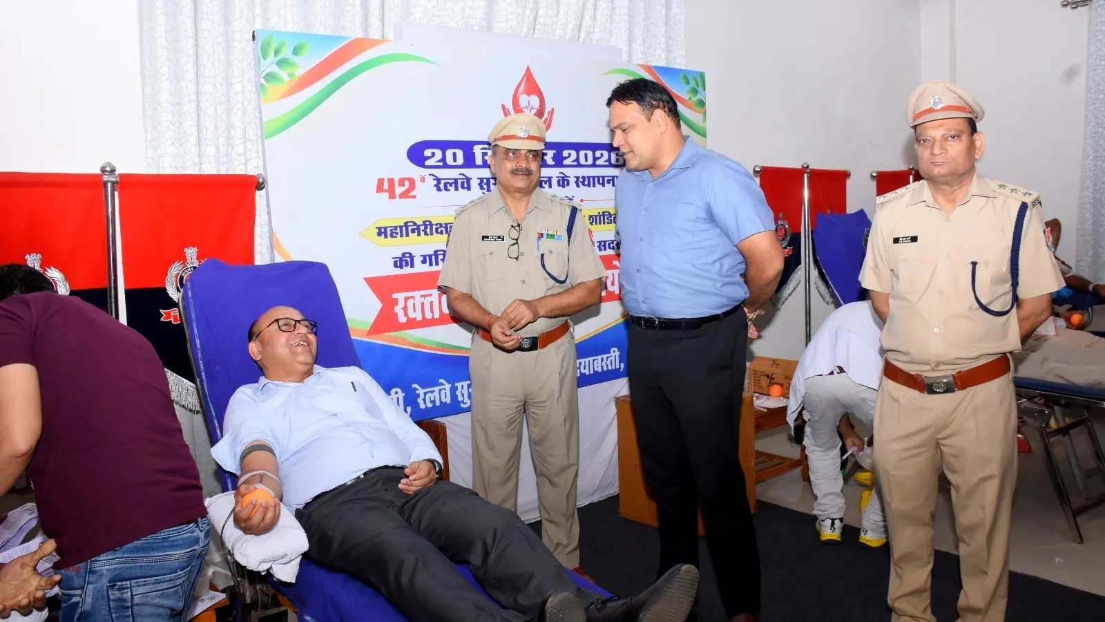 रेलवे सुरक्षा विशेष बल की छठी वाहिनी, दयाबस्ती, दिल्ली ने मनाया 42वां आरपीएफ स्थापना दिवस
