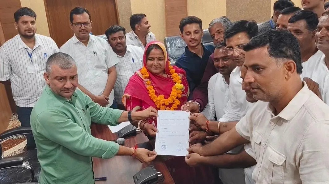जैसलमेर नगर परिषद उप सभापति पद पर भारतीय जनता पार्टी की प्रत्याशी मधुबाला विजयी