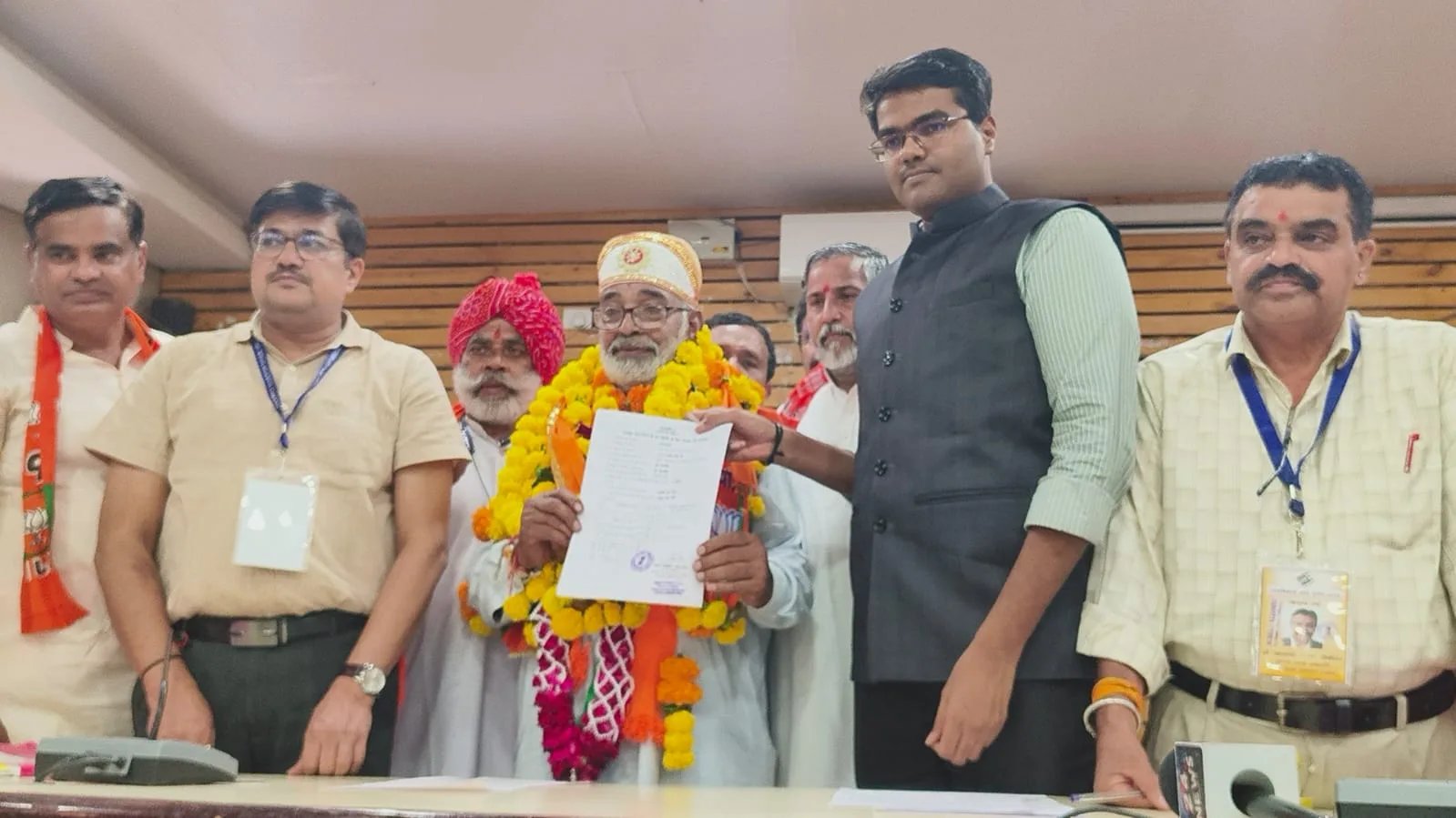 उपाध्यक्षीय पदों पर चुनाव के साथ निकायों की निर्वाचन प्रक्रिया पूर्ण