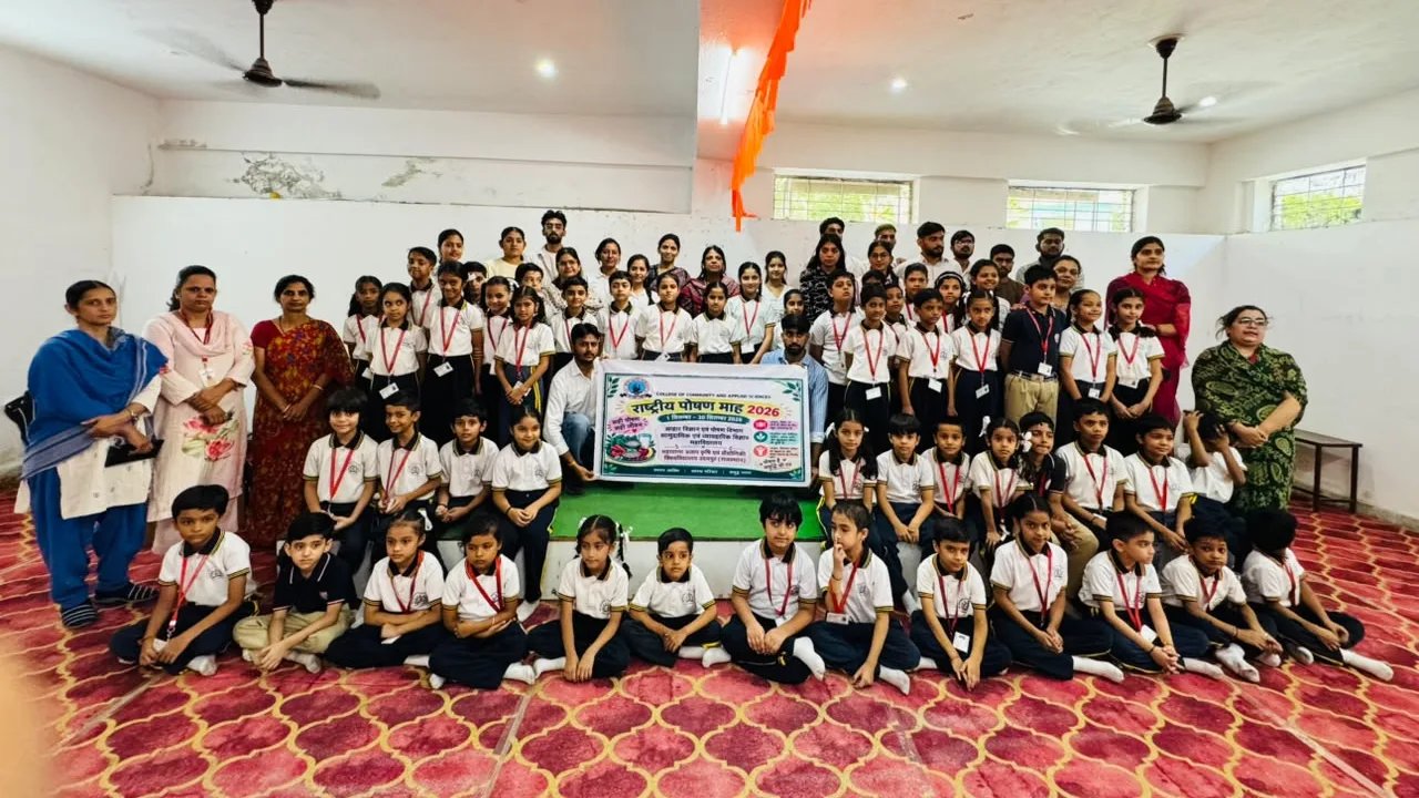 Nutrition Awareness Camp Organised at Kidzee Pre-School