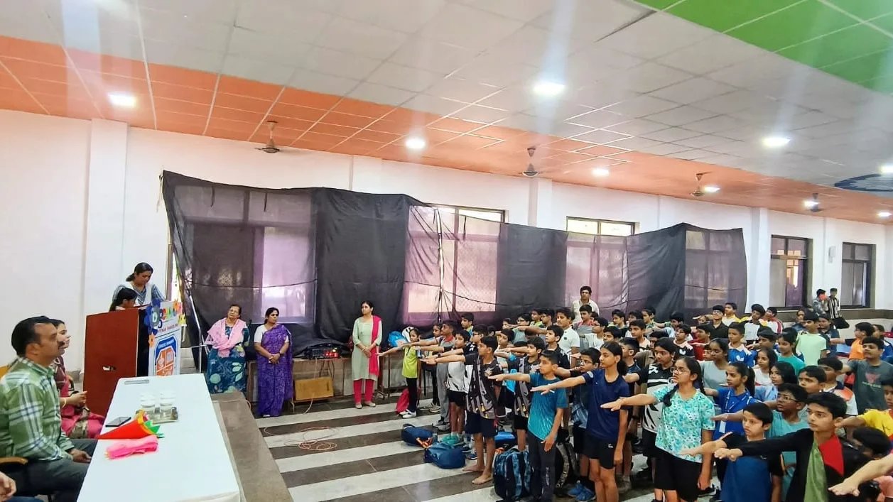 14 वर्षीय जिला स्तरीय टेबल टेनिस टूर्नामेंट का उद्घाटन