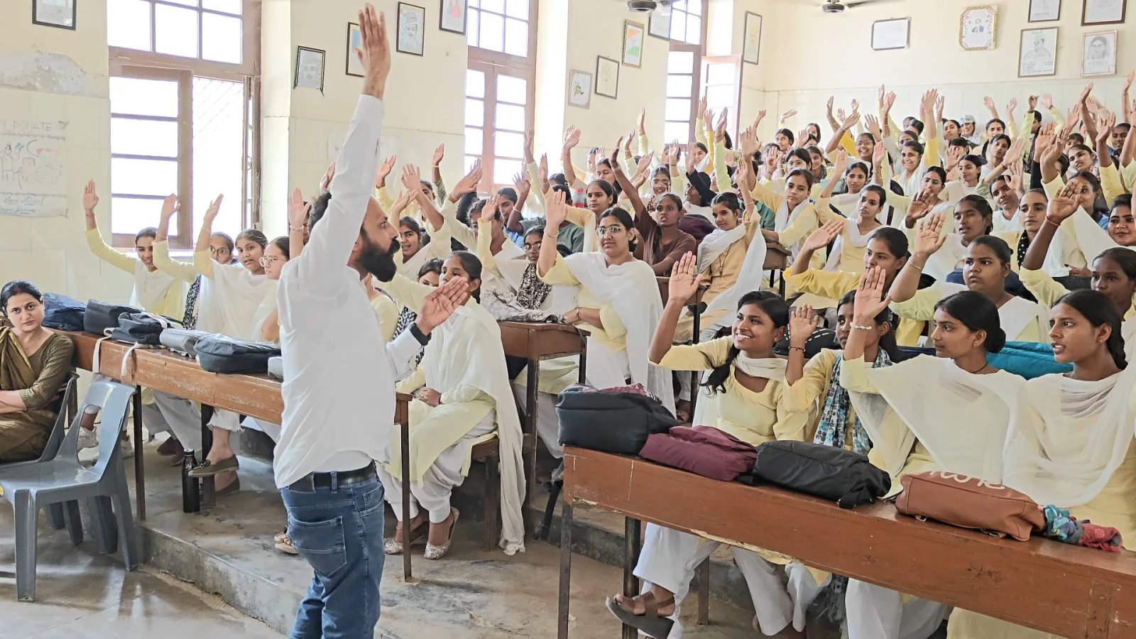 राजकीय कन्या महाविद्यालय में नशामुक्ति जागरूकता अभियान
