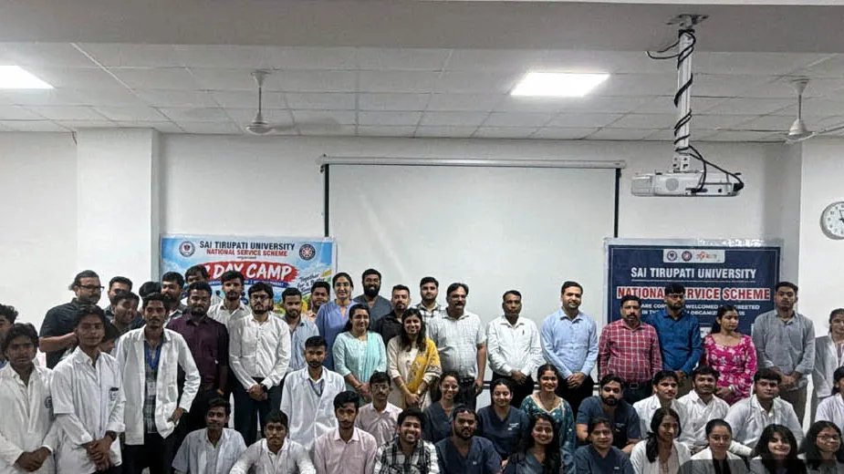 साई तिरुपति विश्वविद्यालय में माय भारत एवं विकसित भारत क्विज को लेकर जागरूकता कार्यक्रम
