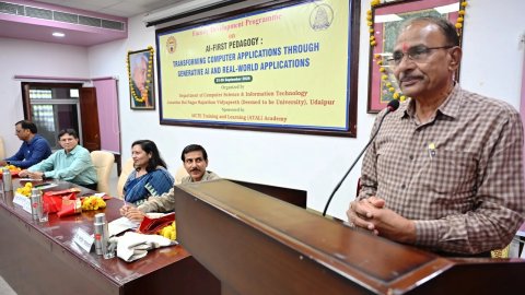 Integration of AI with Education is the Need of the Future: B.L. Gurjar