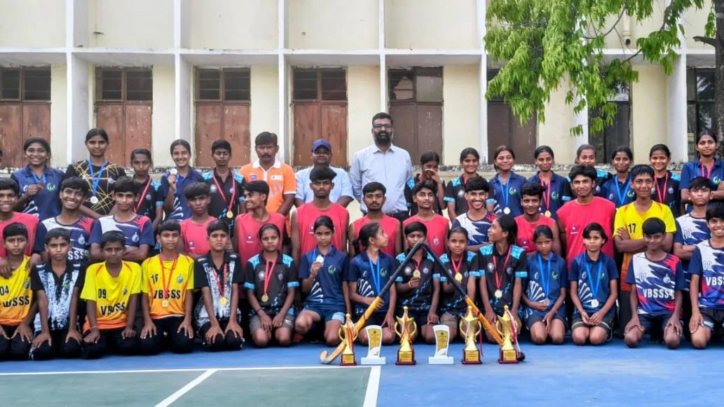 Vidya Bhawan School Dominates 70th District-Level Hockey Championship
