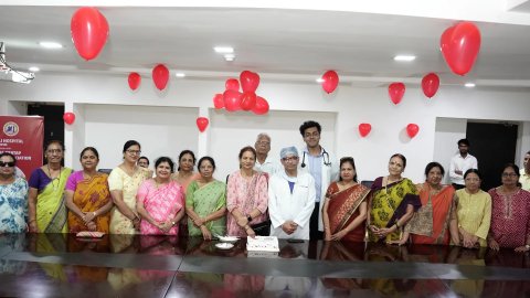 गीतांजली हॉस्पिटल में विश्व हृदय दिवस पर वरिष्ठ नागरिकों को मिला स्वस्थ हृदय का संदेश