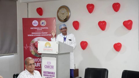 GMCH Spreads the Message of a Healthy Heart Among Senior Citizens on World Heart Day