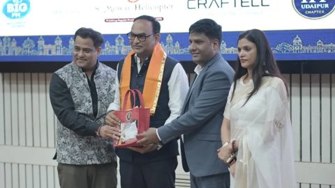 IIM Udaipur hosts BCI Yuva Investor Connect 2026; Geetanjali Group CFO CA Roshan Jain serves on jury