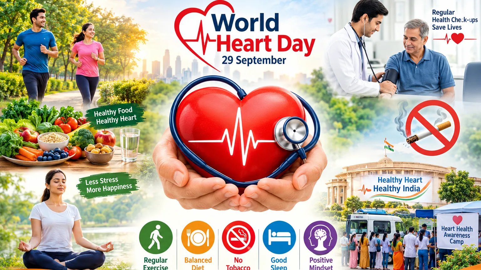 World Heart Day – September 29, 2026 Protecting the Heart from the Assault of Modern Lifestyle