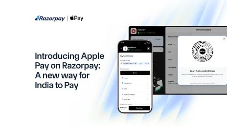 Razorpay के व्यापारी अब बिना कार्ड विवरण दर्ज किए और OTP का इंतज़ार किए ऑनलाइन व स्टोर में Apple Pay स्वीकार कर सकते हैं