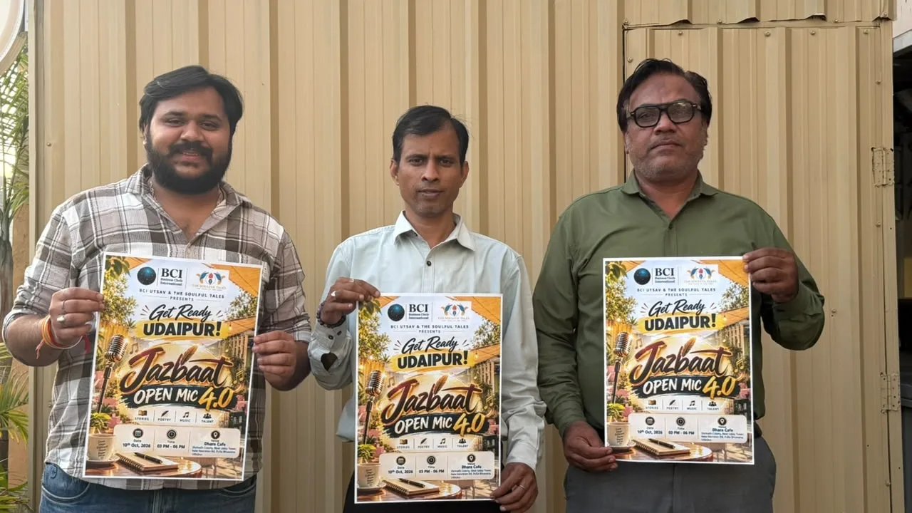 बीसीआई उत्सव और द सोलफुल टेल्स की ओर से ‘जज़्बात 4.0 ओपन माइक’ 10 अक्टूबर को