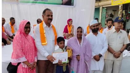 Gandhi-Shastri Jayanti Honour Ceremony Held in Ward 22