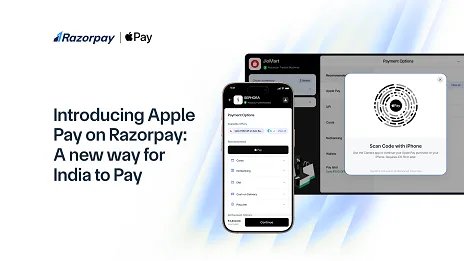Razorpay के व्यापारी अब बिना कार्ड विवरण दर्ज किए और OTP का इंतज़ार किए ऑनलाइन व स्टोर में Apple Pay स्वीकार कर सकते हैं