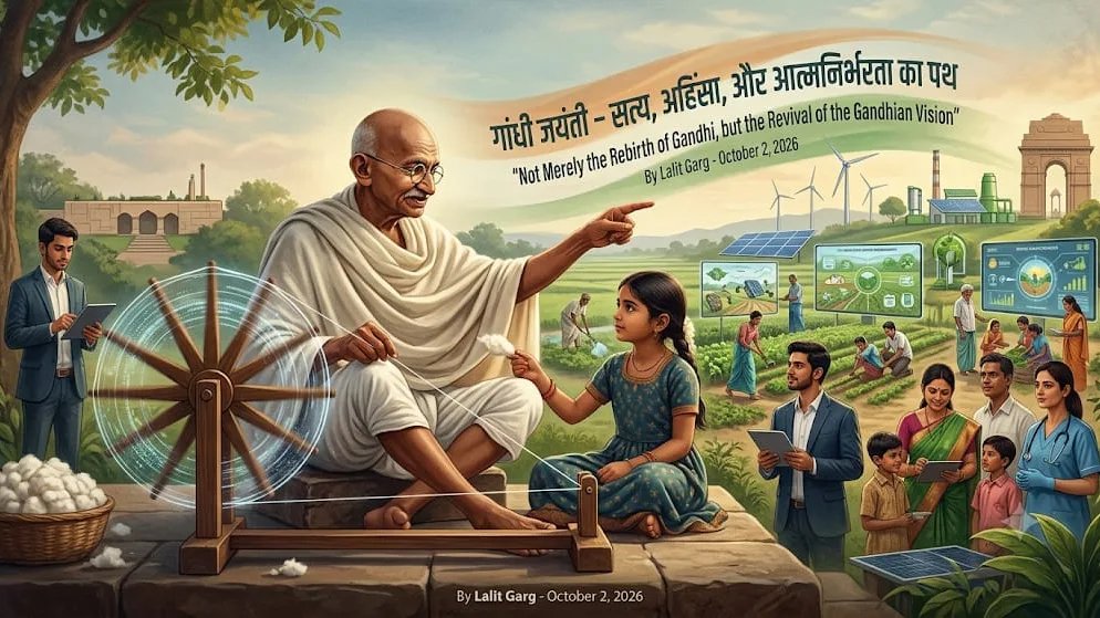 Not Merely the Rebirth of Gandhi, but the Revival of the Gandhian Vision