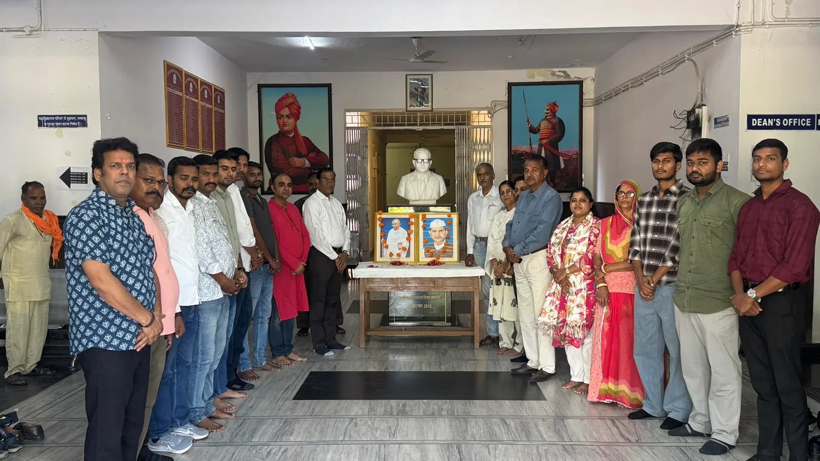 Gandhi and Shastri Jayanti Celebrated at College of Dairy and Food Technology