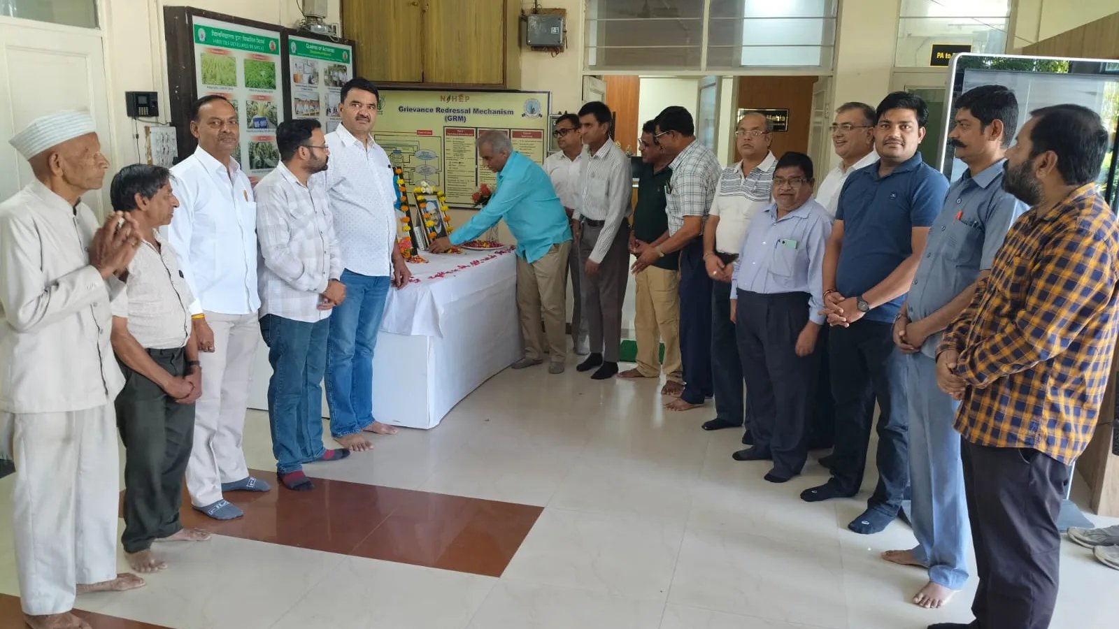 महाराणा प्रताप कृषि एवं प्रौद्योगिकी विश्वविद्यालय, उदयपुर के अनुसंधान निदेशालय में गांधी जयंती एवं शास्त्री जयंती श्रद्धा एवं उत्साह के साथ मनाई गई