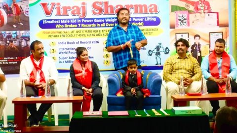 नन्हे विराज का बड़ा धमाका: 6 साल की उम्र में 47 किलो वजन उठाकर दुनिया को किया हैरान