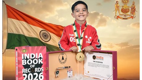 नन्हे विराज का बड़ा धमाका: 6 साल की उम्र में 47 किलो वजन उठाकर दुनिया को किया हैरान