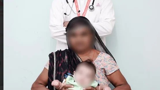 गीतांजलि हॉस्पिटल में ५ महीने के मासूम को मिला नया जीवन: त्वचा का छिल जाने वाली गंभीर बीमारी स्टैफिलोकोकल स्केल्ड स्किन सिंड्रोम से डॉक्टर रमेश चंद्र बैरवा ने बचाया