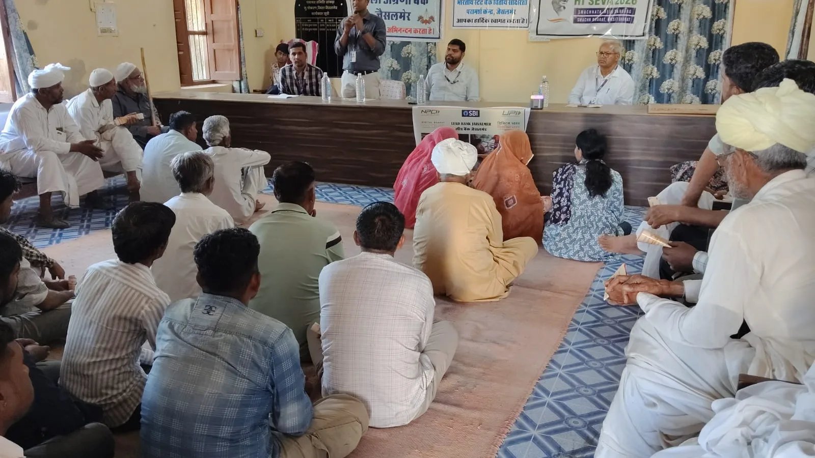 सीमावर्ती जिले के गांव लाठी एवं लवां में हुआ
