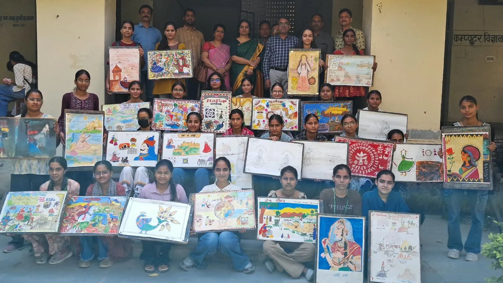 लोकरंग’ चित्रकला कार्यशाला आयोजित