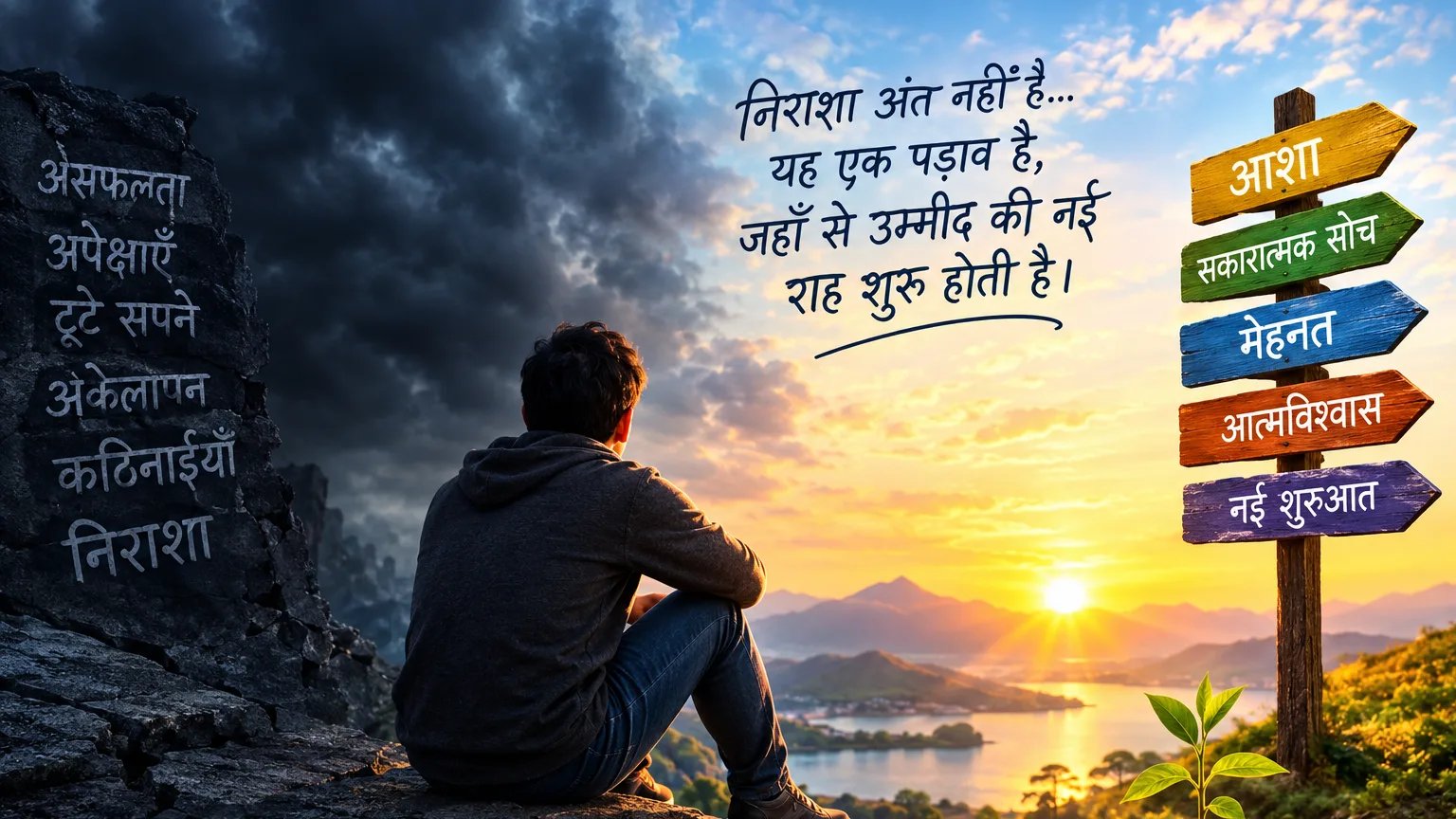 निराशा : अंधेरे के पार उम्मीद की रोशनी