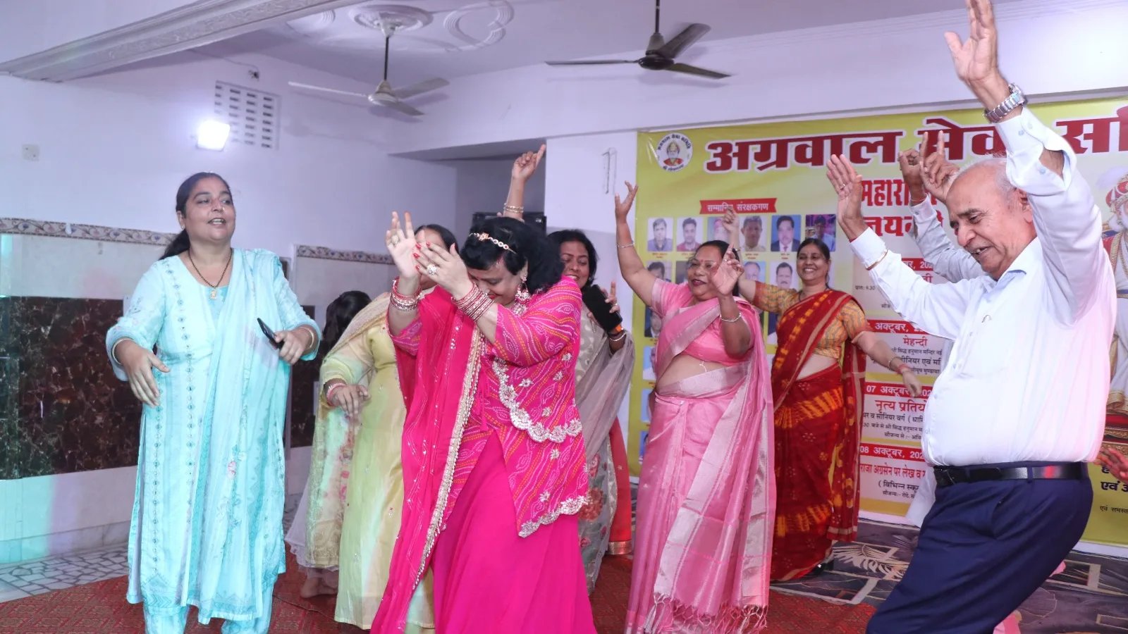 महाराजा अग्रसेन जयंती के उपलक्ष में नृत्य प्रतियोगिता
