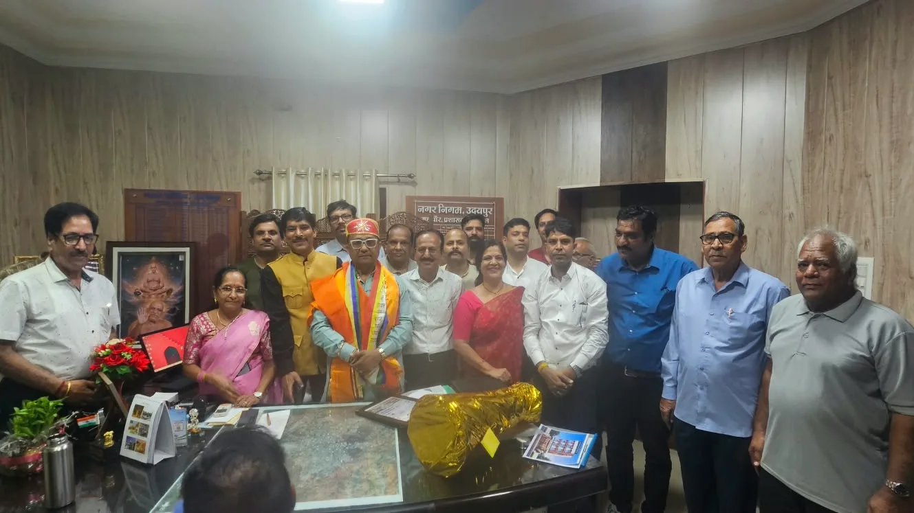 वीरवाल जैन समाज सेवा संस्थान ने नवनिर्वाचित महापौर पारस सिंघवी का किया स्वागत एवं अभिनंदन