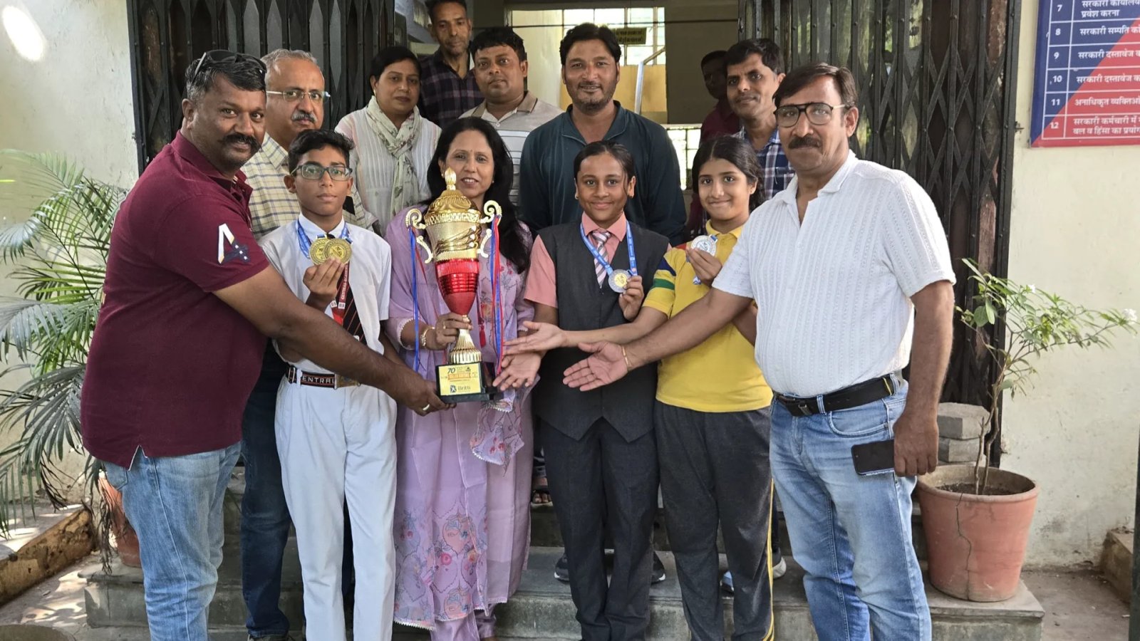 स्टेट रोलर स्केटिंग में उदयपुर के सागर, मायरा व ताशी पदक विजेता