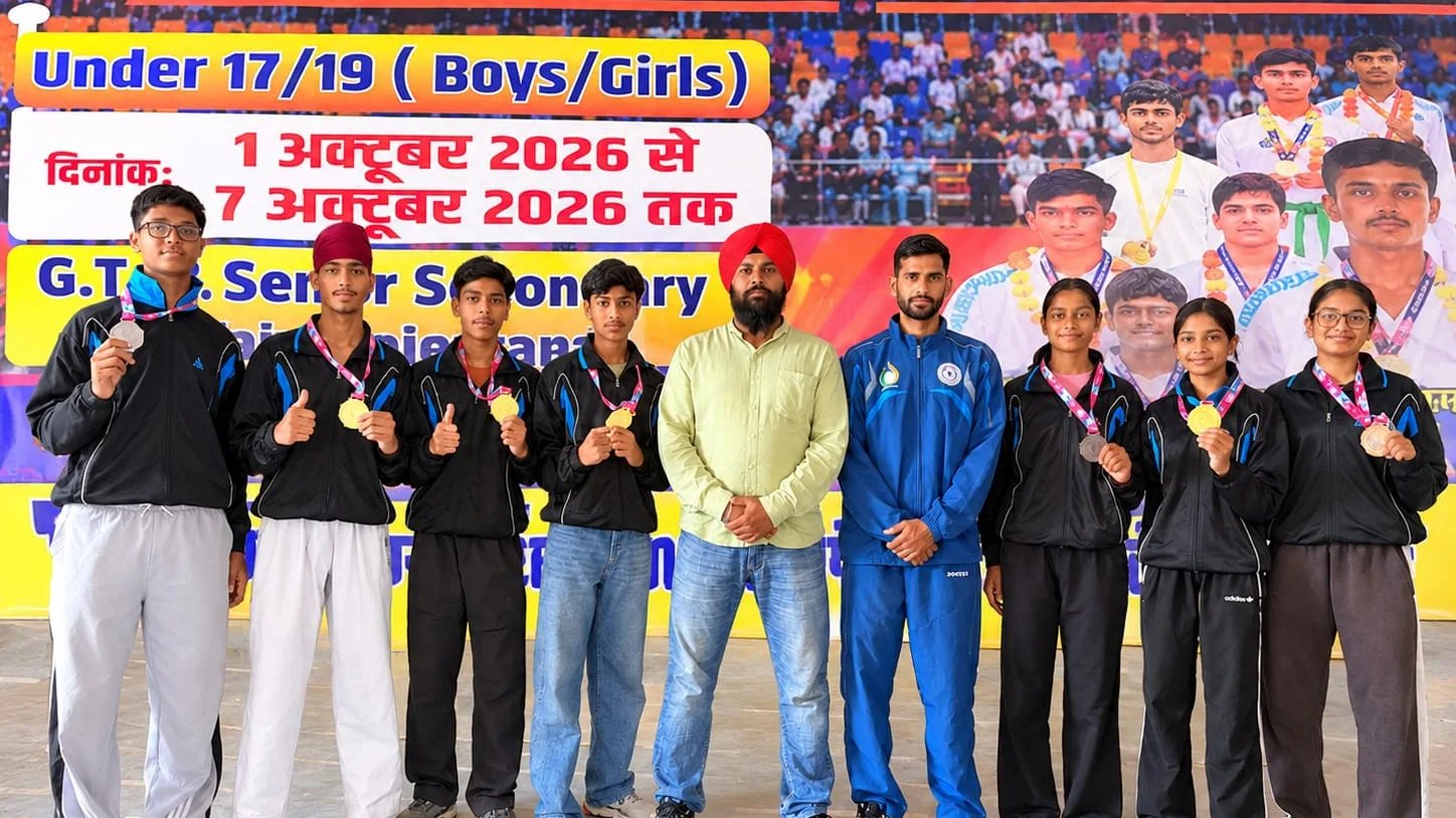 कराटे में उदयपुर का डबल धमाका, छात्र-छात्रा दोनों वर्गों में राज्य उपविजेता