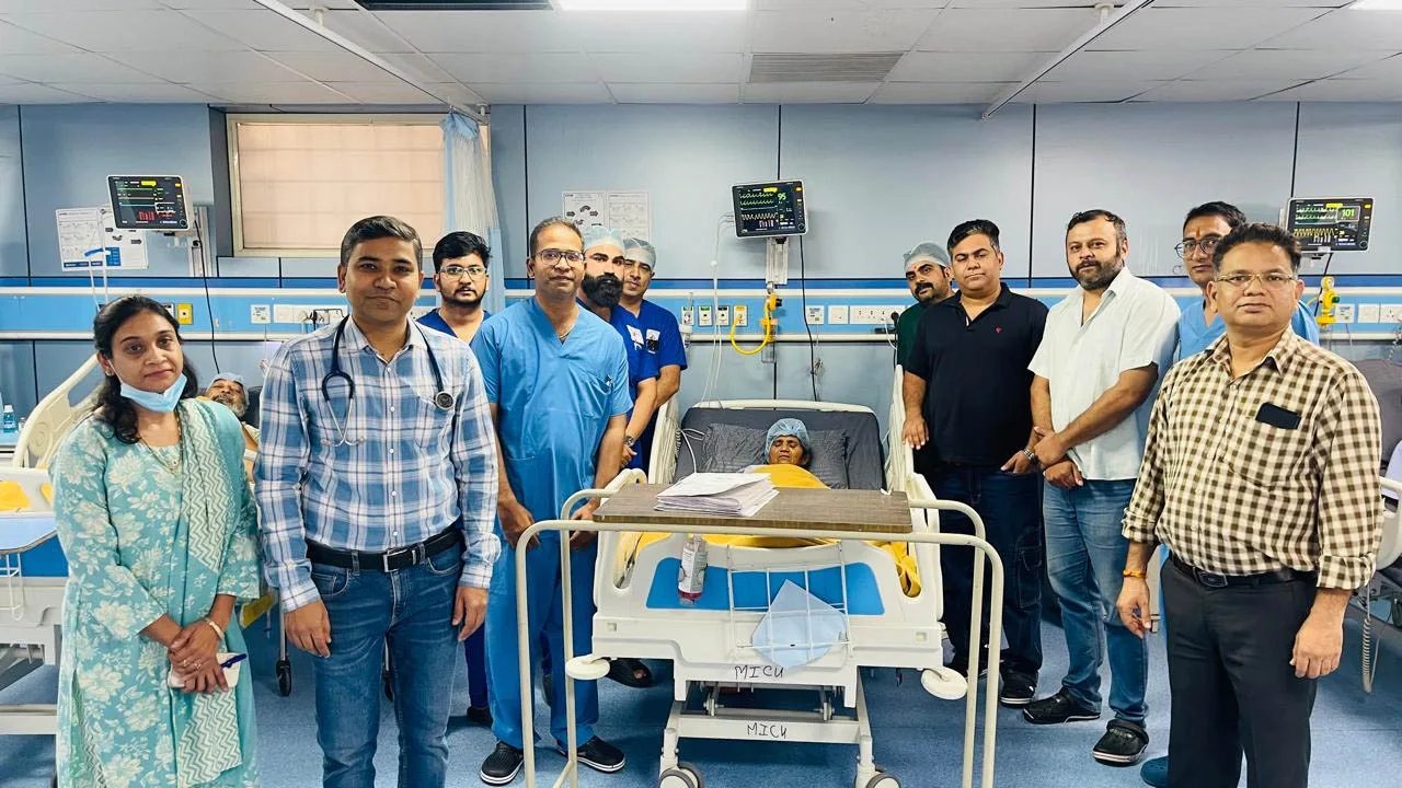 पिम्स हॉस्पिटल में कार्डियोलॉजिस्ट की मदद से बिना ओपन हार्ट सर्जरी के ह्रदय का छेद का सफल उपचार