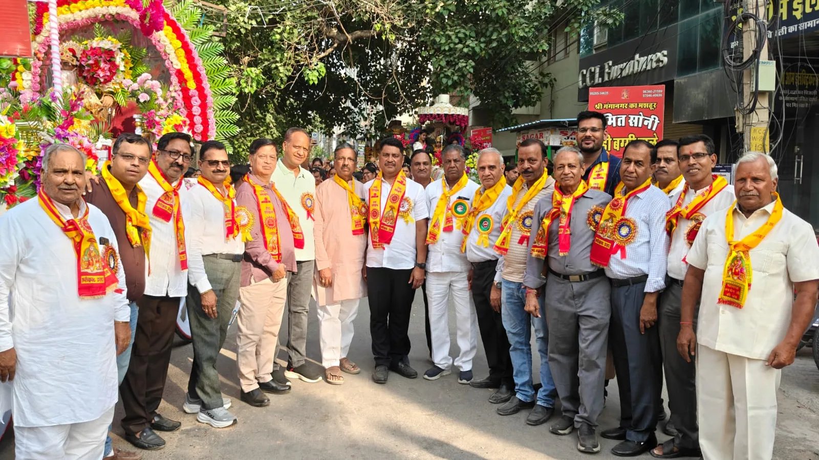 महाराजा अग्रसेन जयंती पर अग्रवाल सेवा समिति की भव्य शोभायात्रा, आस्था और उत्साह से गूंजा शहर