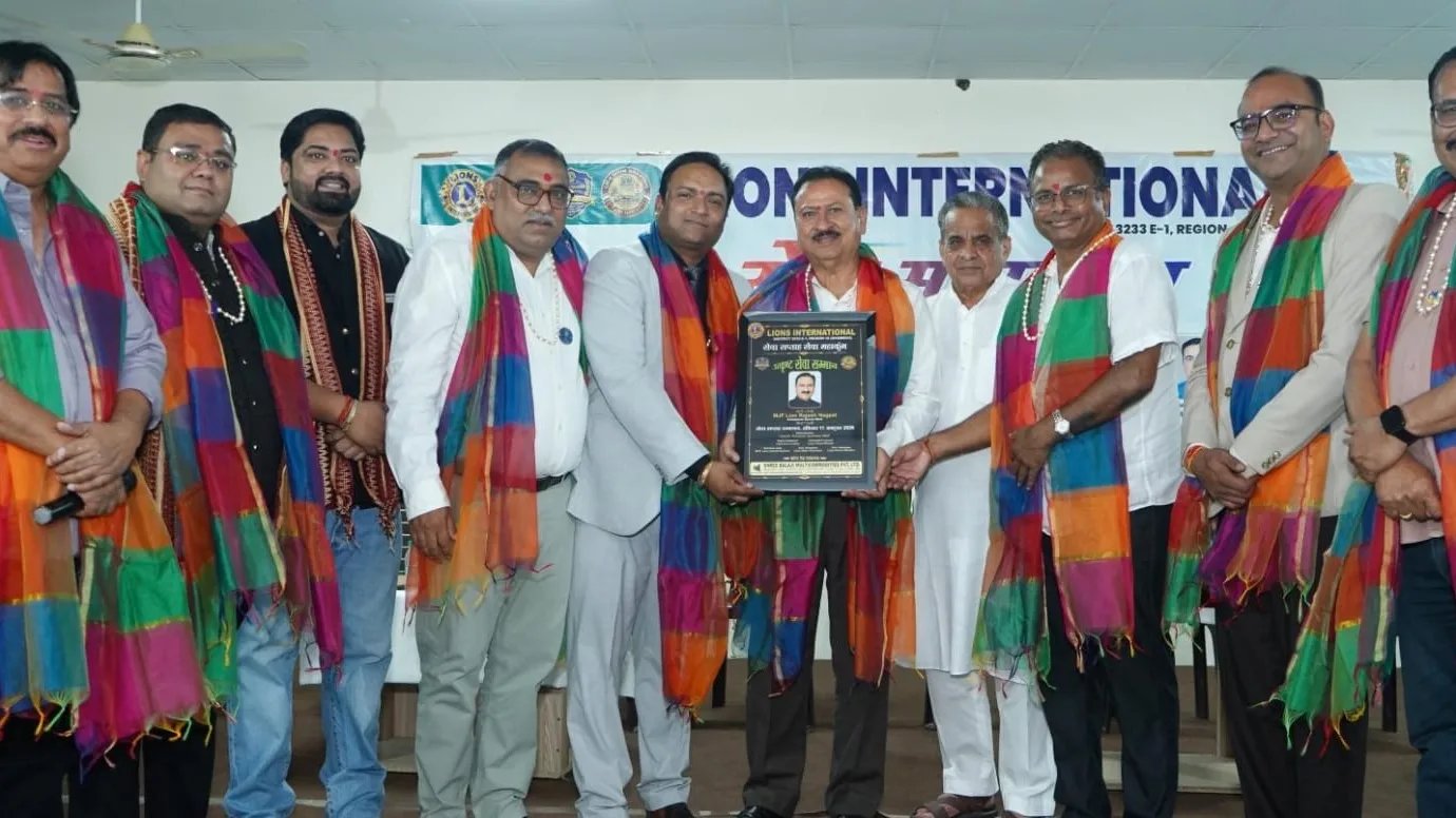 लायंस सेवा सप्ताह में 20 से अधिक सेवा कार्य, क्लबों और पदाधिकारी को सम्मानित किया गया