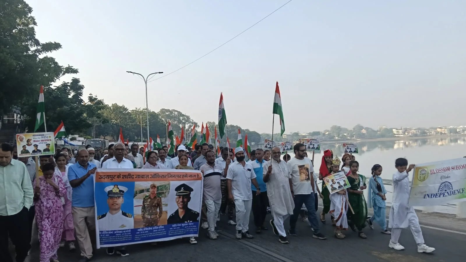 शौर्य चक्र विजेता मेजर मुस्तफा की चौथी पुण्यतिथि पर ‘रन फॉर मुस्तफा’ से शहरवासियों ने दी श्रद्धांजलि।