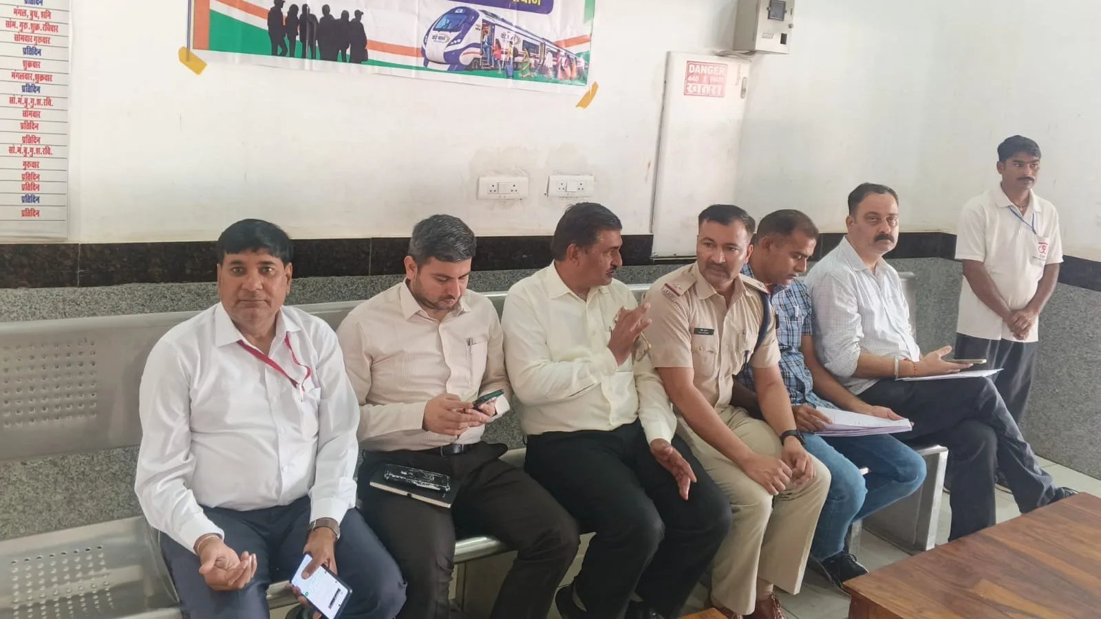 श्रीगंगानगर जंक्शन पर रेल जन संवाद कार्यक्रम का आयोजन किया गया