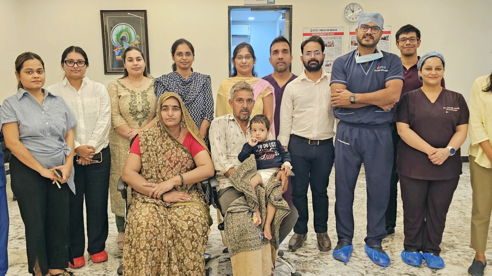 PMCH Doctors Save 2-Year-Old Girl by Removing Peanut From Windpipe