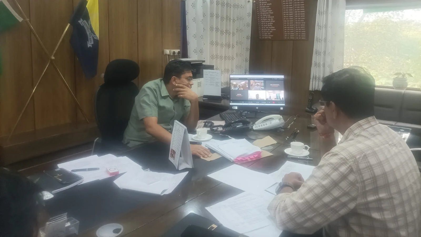मदिरा निर्माण इकाईयों की वीसी द्वारा ली बैठक