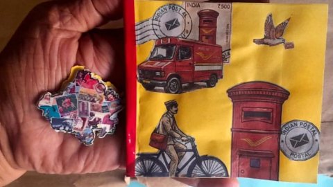 विश्व डाक दिवस पर डॉ. चित्तौड़ा ने प्रस्तुत किया डाक टिकटों का अनूठा संकलन