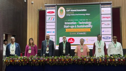 Immense opportunities in the food and dairy sector: MPUAT Vice-Chancellor Dr. Pratap Singh
