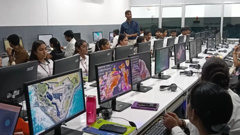 संगम यूनिवर्सिटी, मे तीन दिवसीय AI कार्यशाला का सफल आयोजन