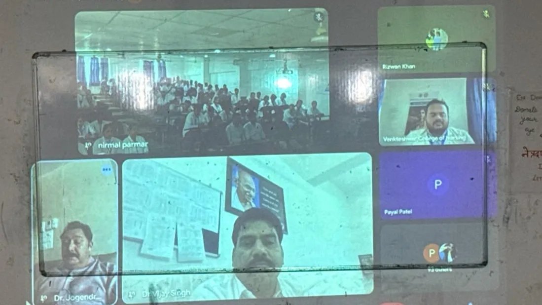 Venkateshwara College of Nursing Organises National Webinar on Telehealth and Virtual Nursing Care