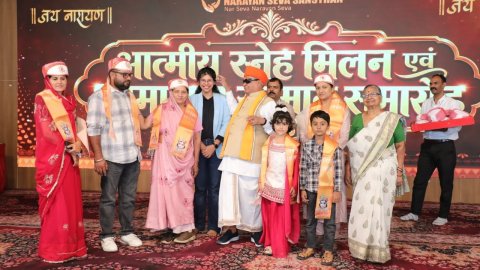 वर्ल्ड ऑफ ह्यूमैनिटी में समाजसेवियों का स्नेह मिलन